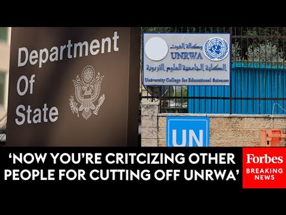 Reporter To State Dept Spox: You 'Precipitated A Situation Where Everyone Pulled Funding From UNRWA'