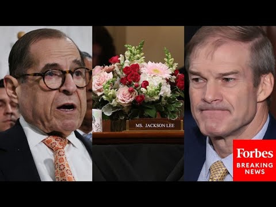 Jim Jordan, Jerry Nadler Pay Tribute To The Late Sheila Jackson Lee
