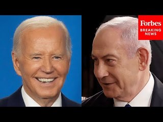 JUST IN: Israeli PM Netanyahu Thanks President Biden For His 'Heartfelt Support For Israel'