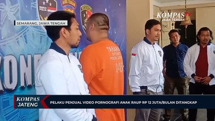 Pelaku Penjual Video Pornografi Anak Ditangkap Polisi