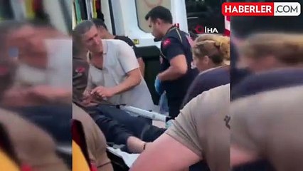 Evi ateşe verip 5 saat direndi, Özel Harekat Polisi'nin omuzlarında binadan çıkartıldı