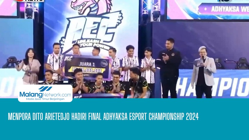 Menpora Dito Arietedjo Hadiri Final Adhyaksa Esport Championship 2024