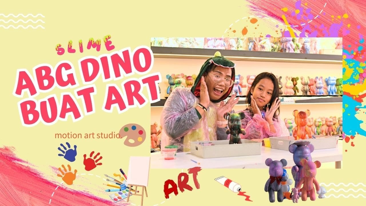 Kerja Giler Lah Buat Slime Bentuk Abang Dino  BK Iyekan Saja Ep 1  BINTANG KECIL