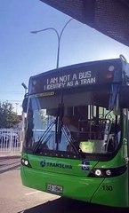 I am not a bus I identify as a train