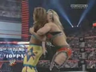 RAW 14/04/08: Beth Phoenix (c) Vs Mickie James