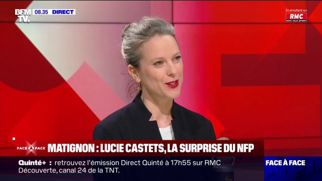 Lucie Castets: L'enjeu, c'est bien sûr d'aller à Matignon