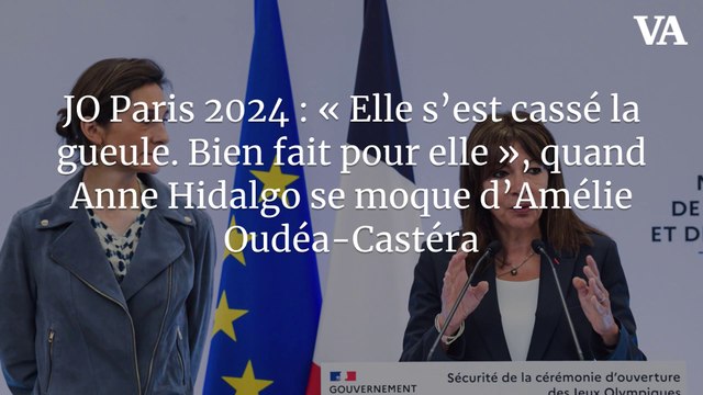 JO Paris 2024 : « Elle s’est cassé la gueule. Bien fait pour elle », quand Anne Hidalgo se moque d’Amélie Oudéa-Castéra