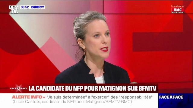 Lucie Castets: Ce qui me surprend, c'est l'importance que porte le président de la République aux sujets portés par le RN