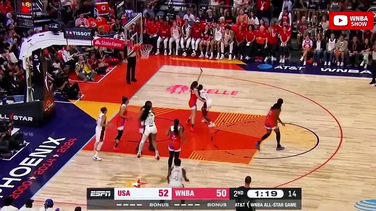 Caitlin Clark First WNBA All Star Game l Highlights & Full play l July 21, 2024