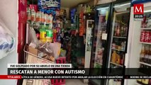 Autoridades rescatan a menor con autismo que fue golpeado por un adulto mayor en Zacatecas