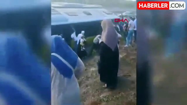 İstanbul'da akılalmaz kaza! İETT otobüsü boşluğa düştü, yolcular panikle dışarı fırladı