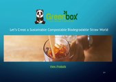 Sustainable Drinking Solutions: Eco-Friendly Straws by Greenbox LLC