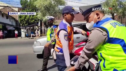 Jaga Kenyamanan Masyarakat, Petugas Gabungan Tertibkan Parkir Liar di Garut
