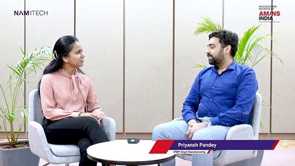 BaatDilSe with Priyansh Pandey - Insights from an iPMP Smart Manufacturing Student | NAMTECH
