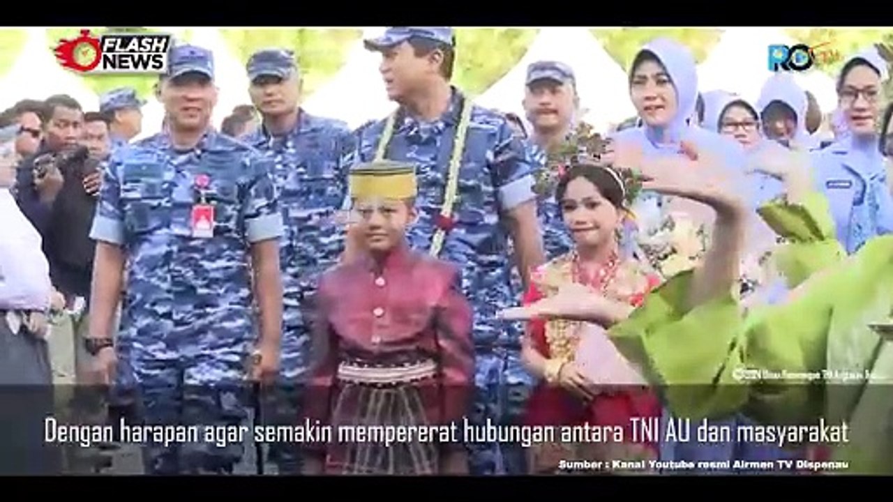 Tinjau Karya Bakti di Sulsel, Kasau TNI AU Bantu Ringankan Kebutuhan Bangsa Indonesia