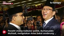 Survei Indikator: Anies Cenderung Untung Jika Ahok dan Ridwan Kamil Berlaga di Pilgub Jakarta