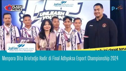 Menpora Dito Ariotedjo Hadir di Final Adhyaksa Esport Championship 2024