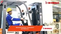 REVIEW BOMAC DENGAN ATTACHMENT TAMBAHAN PAPER CLAMP ROLL - BOMAC FORKLIFT