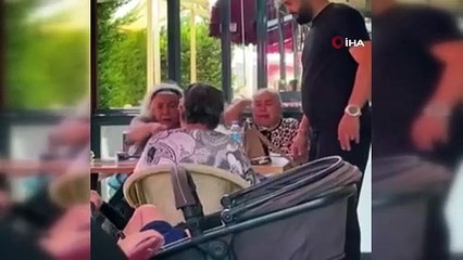 Sıcaktan bunalan kadınların vantilatör kavgası