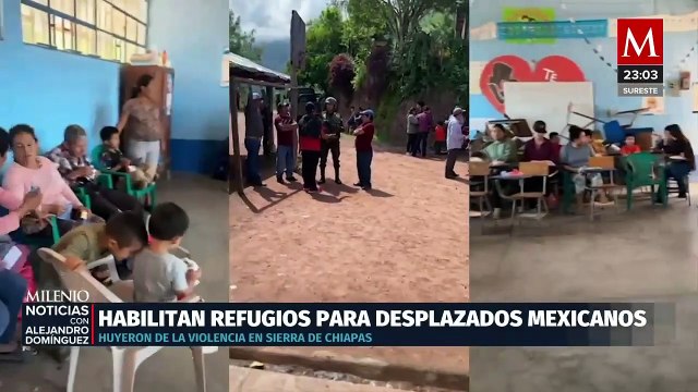 Desplazados por violencia en Chiapas buscan refugio en Guatemala