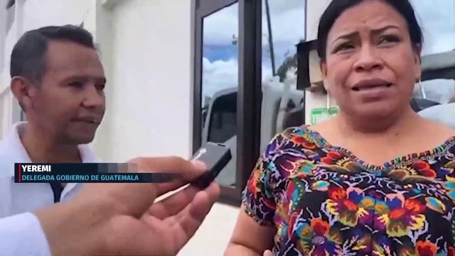 Cruzan la frontera de Chiapas a Guatemala para refugiarse. Alejandro Domínguez, 24 de julio 2024