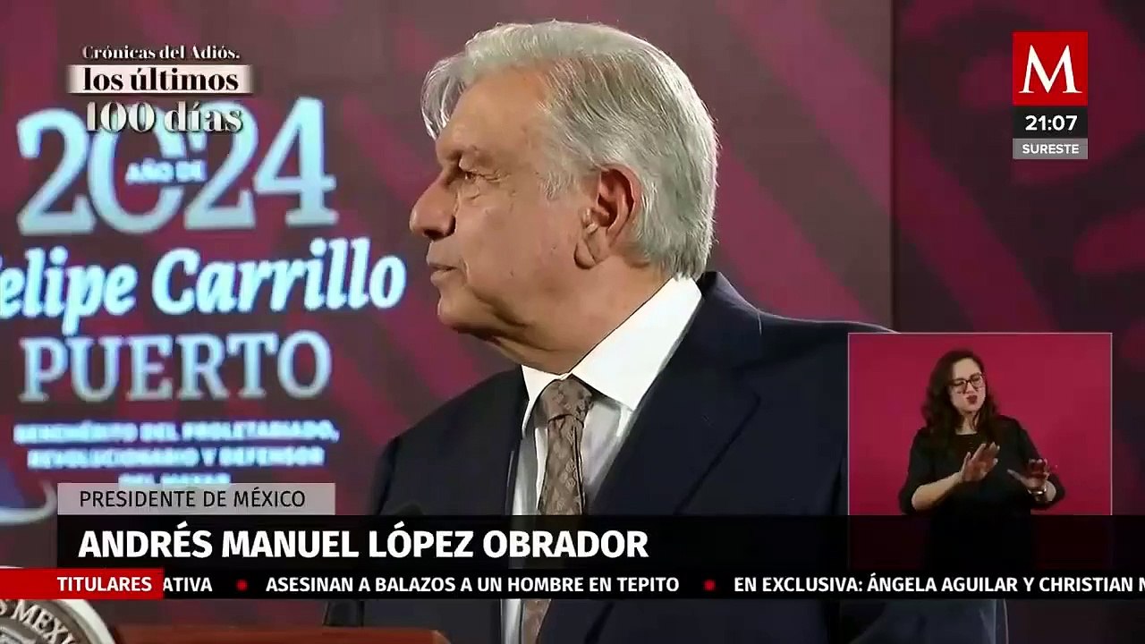 AMLO acusa especulación de Tesla en planta de NL. Pedro Gamboa, 24 de julio 2024