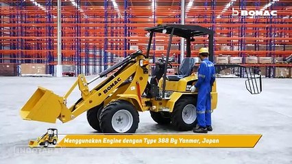 REVIEW BOMAC WHEEL LOADER COMPACT BWL06L-M LN 660 KG