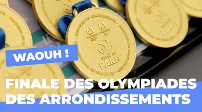 La grande finale des Olympiades des arrondissements | Paris 2024 | Ville de Paris