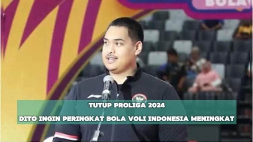 Tutup PLN Mobile Proliga 2024, Menpora Harapkan Lahirnya Atlet Nasional yang Berprestasi