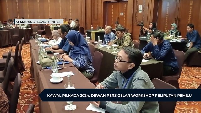 Kawal Pilkada 2024, Dewan Pers Gelar Workshop Peliputan Pemilu