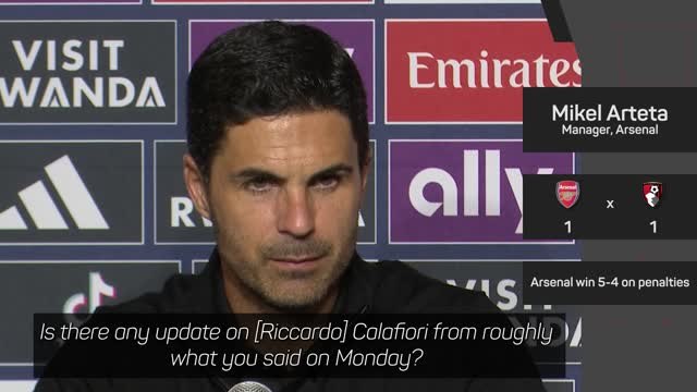 Arteta quizzed on Calafiori transfer