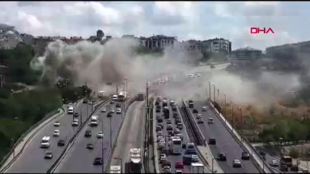 Küçükçekmece'de Cemevi ve Kültür Merkezi'nde yangın