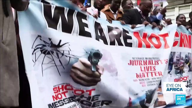 Journalists in Kenya protest attacks on media freedoms