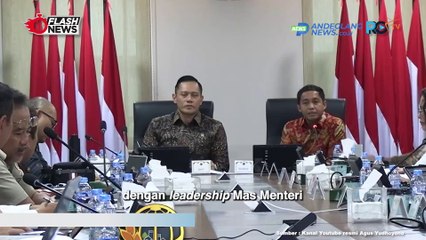 KEMENTERIAN ATR BPR GELAR RAPAT PIMPINAN: EVALUASI KINERJA SEMESTER I