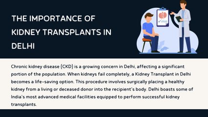 Top Kidney Transplant Hospital in Delhi  Epitome Hospital - Leading Renal Care