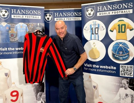 World’s largest collection of match worn Manchester City shirts is set to fetch £1 million at auction