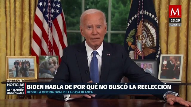 Joe Biden anunció su retiro de la candidatura presidencial y respaldará a Kamala Harris