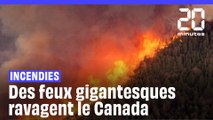 Canada: D'importants incendies ravagent des forêts en Colombie-Britannique