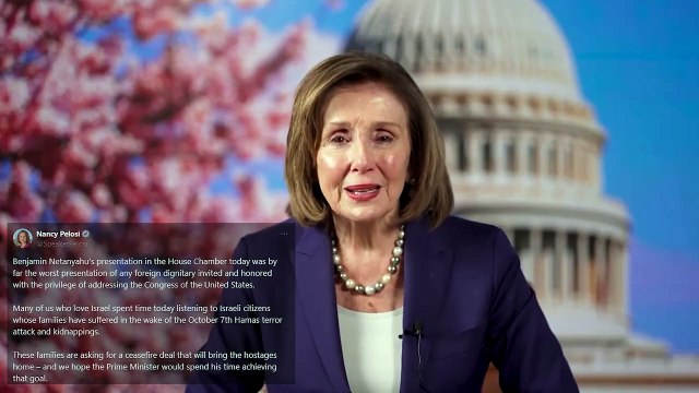El discurso de Netanyahu en EEUU divide a demócratas y republicanos