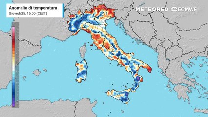Caldo anomalo sull'Italia