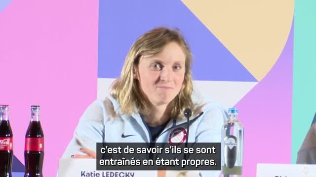 Paris 2024 - Ledecky sur le dopage : “Nous voulons de la transparence”