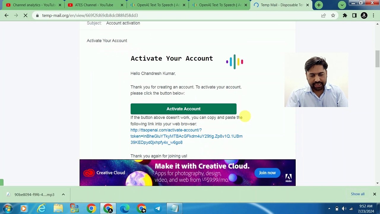 How to create account on text to speech | Openai Text to Speech
