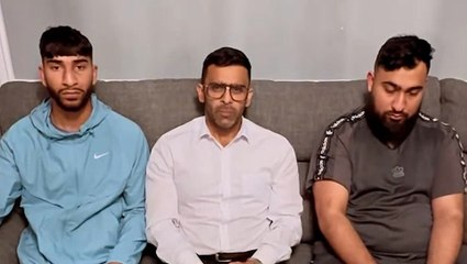 Brothers from Manchester Airport video seen for first time since police incident