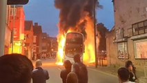 Leeds, UK: Fabric of peace flamed to pieces amid chaotic riot