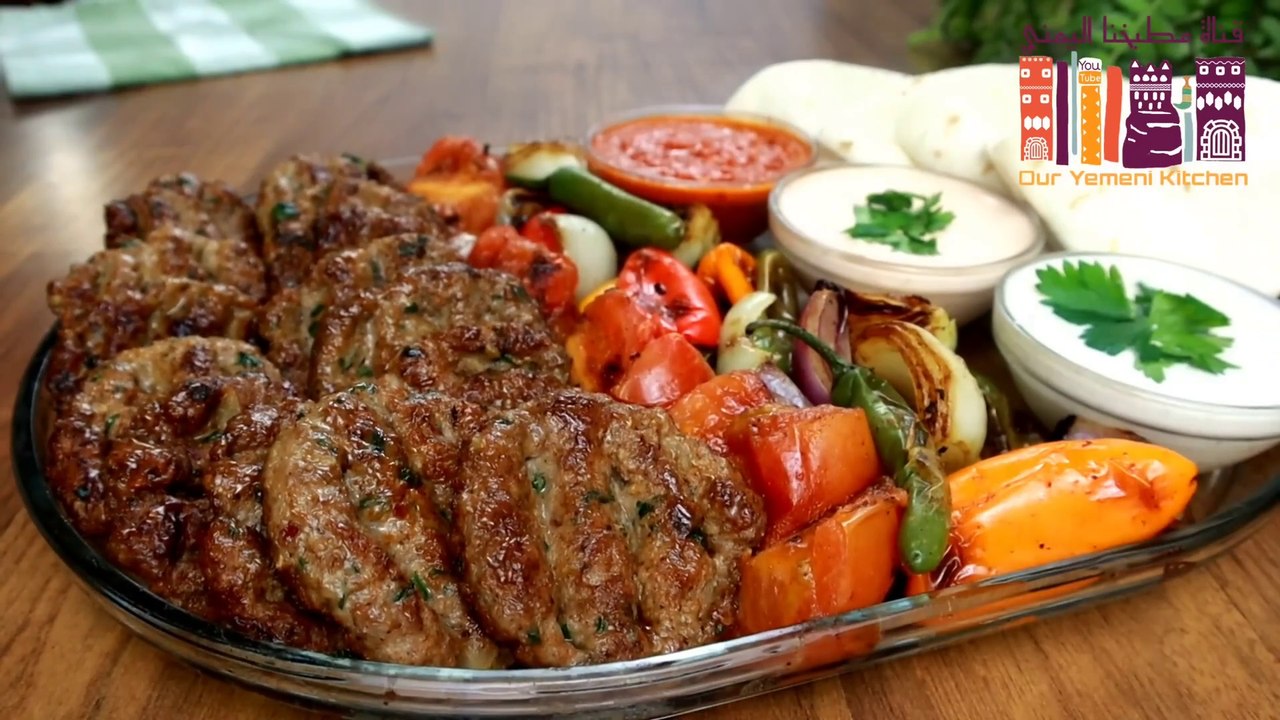 طبخ اسهل وأسرع وصفة كفته كباب بدون فرن مع الصوصات kofta kebab has never been so easy and delicious