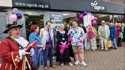 Age UK opens a new boutique charity shop in Rustington