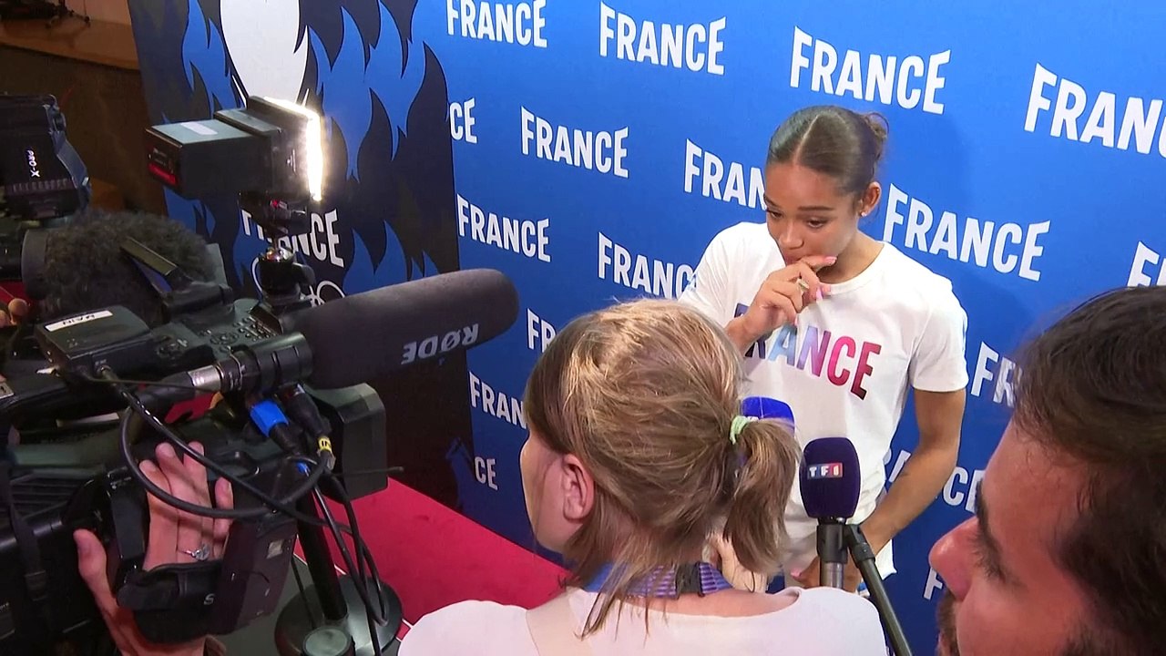 JO-2024: "Les Jeux à Paris, c'est un rêve" pour la gymnaste Mélanie De Jesus Dos Santos