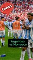 Chaos at the Olympics _ Argentina vs Morocco #olympics #football #argentina