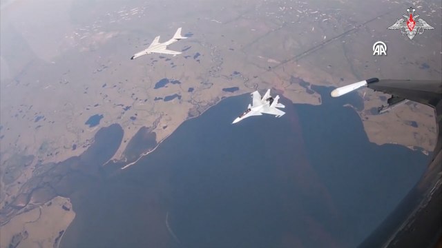 Rusya ve Çin kuvvetleri pasifik suları üzerinde ortak hava devriyesi gerçekleştirdi