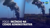 Central de ar condicionado pega fogo na Cidade Administrativa